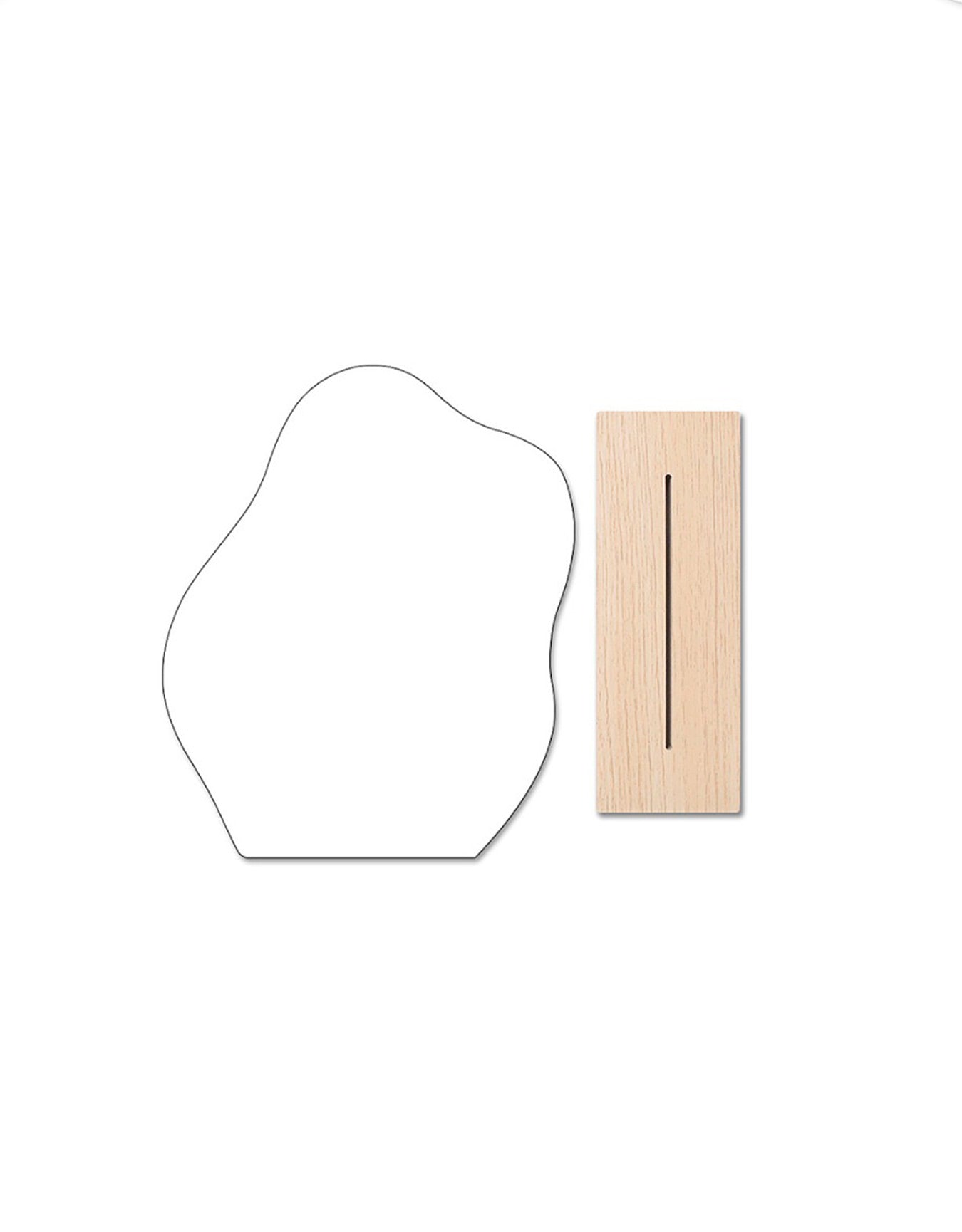 Espejo + Base Zigzag